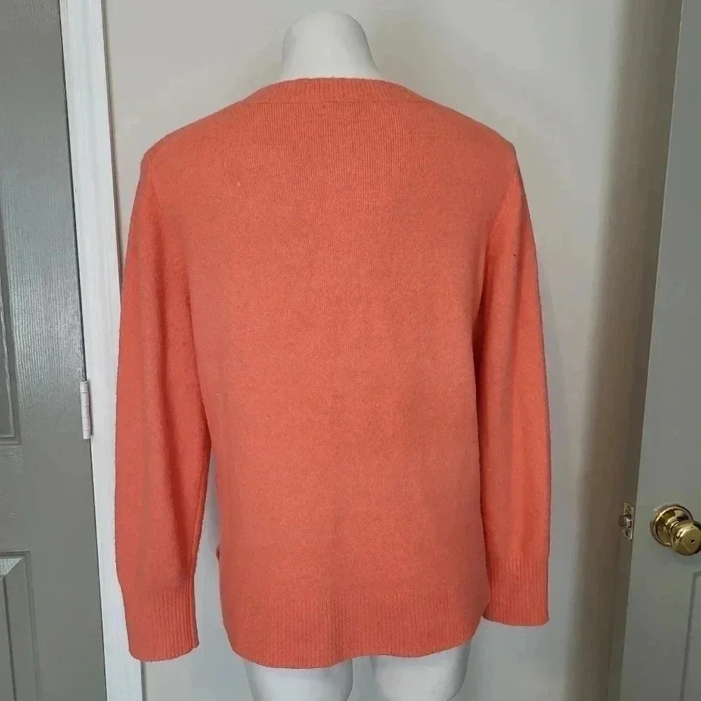 J.Crew Factory Wool Blend Crewneck Extra Soft Sweater(L)